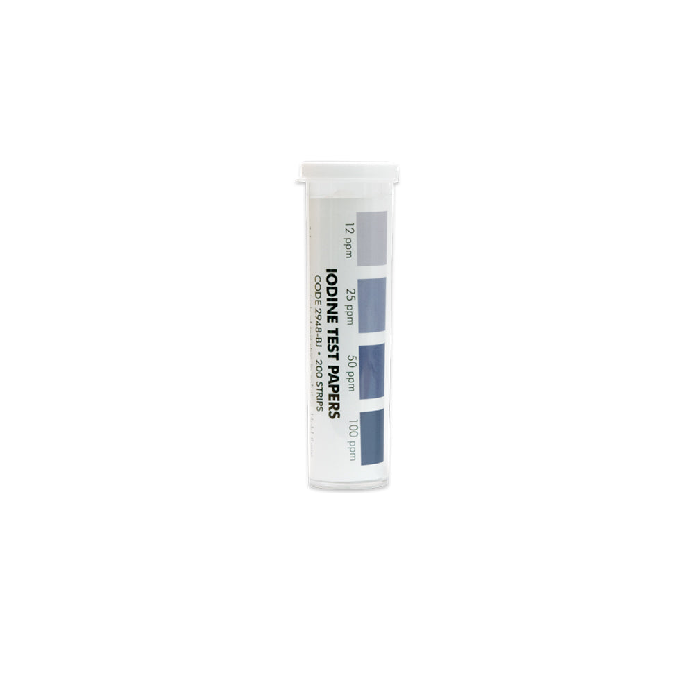Iodine Test Papers, 200/vial