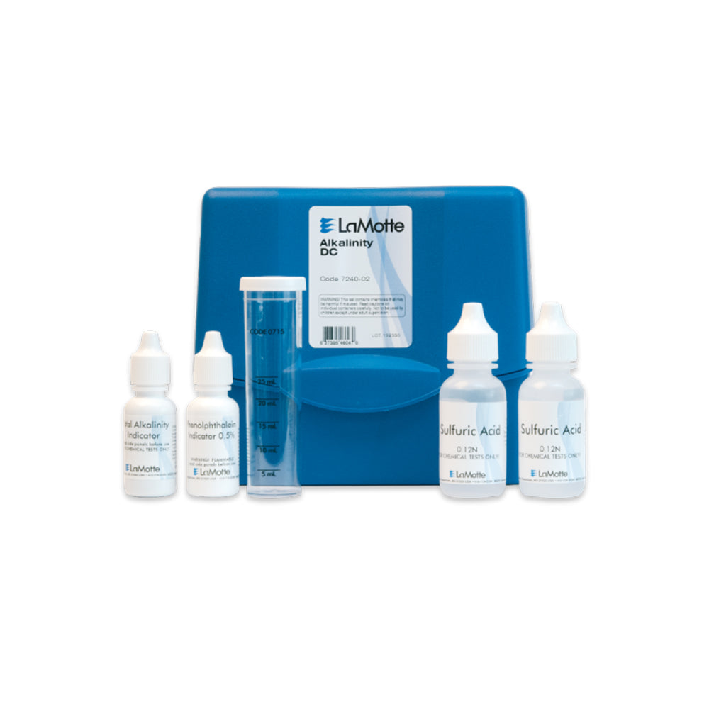 Alkalinity Kit, DC, 1 Drop = 10, 25, 50 ppm (DG)