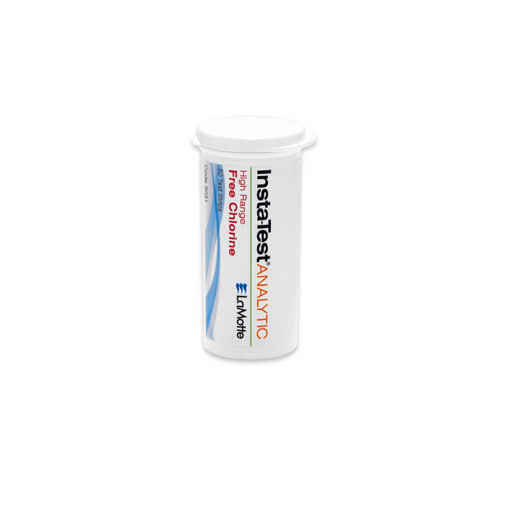 Insta-Test® Analytic High Range Free Chlorine Test Strips, 50/bottle