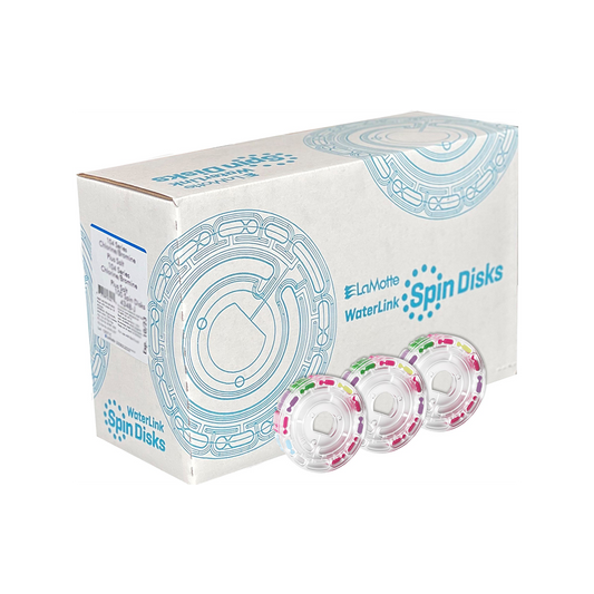 SpinDisk™ Series 601, Free Chlorine, pH & Alkalinity 3 Use Disc,  50 discs/box