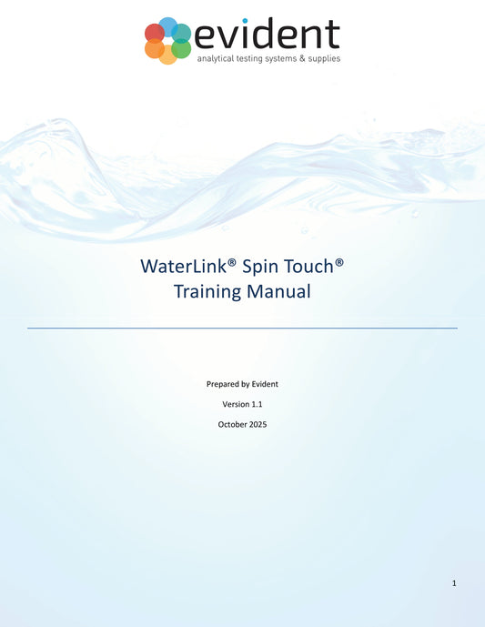 WaterLink Spin Touch Training Manual
