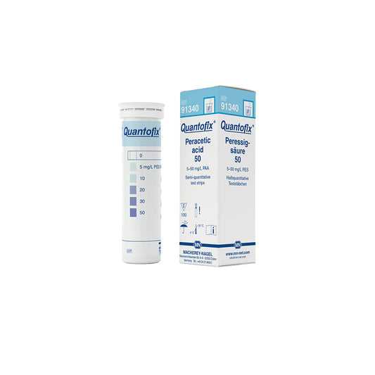 QUANTOFIX Peracetic acid 50 Test Strips, 100/bottle