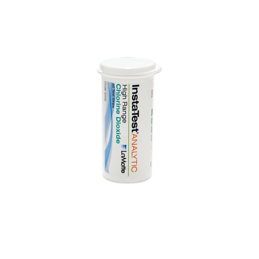 Insta-Test® Analytic High Range Chlorine Dioxide Test Strips, 50/bottle
