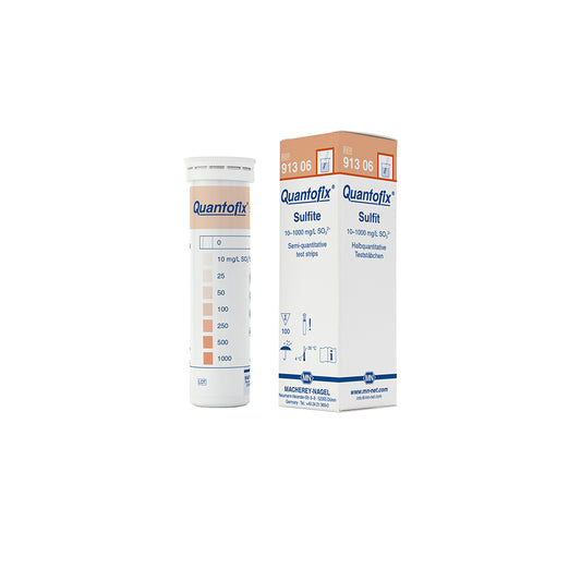 QUANTOFIX Sulphite Test Strips, 100/bottle