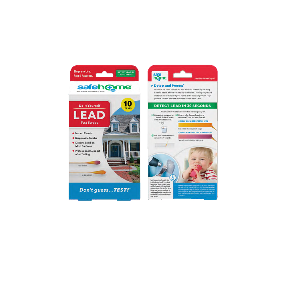 Safe Home® Lead Swab Test Kit