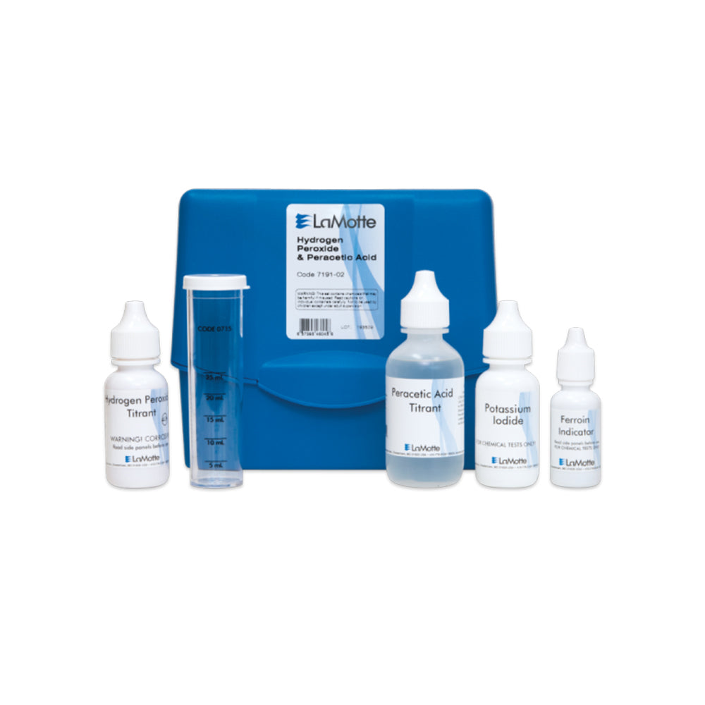 Peracetic Acid Kit, DC, 1 Dr = 50ppm Perox/15ppm Peracetic Acid (DG)