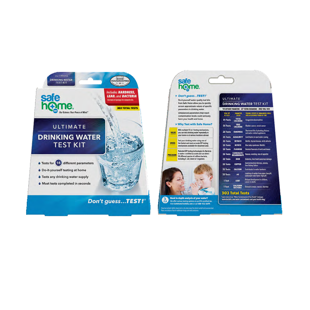 Safe Home® ULTIMATE Water Quality Test Kit