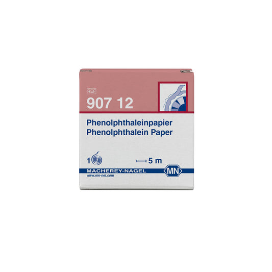 MN Qualitative pH test paper Phenolphthalein paper reel (5m), pH: 8.3–10.0