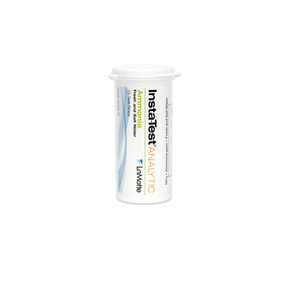 Insta-Test® Analytic Ammonia Fresh and Salt Water Test Strips, 25/bottle